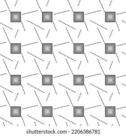 Vector seamless pattern. Modern stylish texture.Endless Abstract Background

