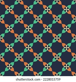Vector seamless pattern. Modern stylish texture.
