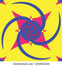 Vector seamless pattern. Modern stylish texture. Repeating geometric tiles with hexagonal elements
