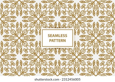 Vector seamless pattern. Modern stylish texture. Repeating geometric background. For wallpaper, surface, web design, textiler