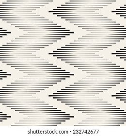 Vector seamless pattern. Modern stylish texture. Repeating geometric background with zigzag