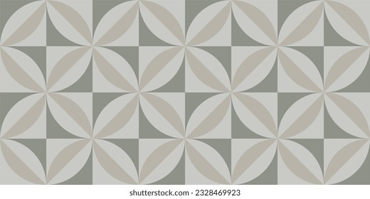 Vector seamless pattern. Modern stylish abstract texture. Repeating geometric tiles from striped elements.