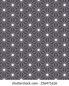 Vector seamless pattern. Modern stylish texture. Repeating geometric background with triangles