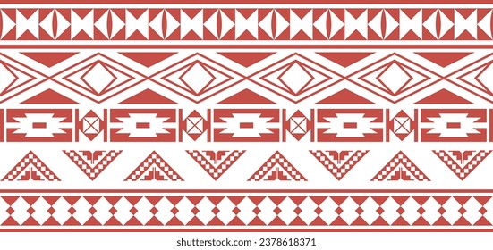 Vector Seamless Pattern Modern Stylish Abstract Texture Repeating Geometric Shapes From Striped Elements Stock Illustration
