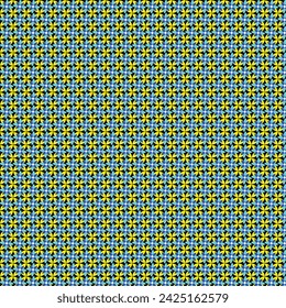 Vector seamless pattern. Modern stylish texture. Geometric striped ornament. Monochrome linear braids Pattern is Art