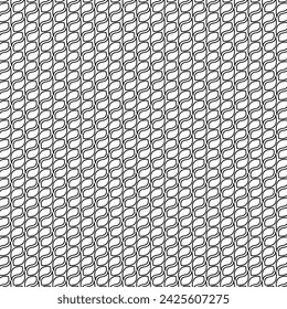 Vector seamless pattern. Modern stylish texture. Repeating geometric background with rhombus and nodes from rhombuses with circles variously sized in nodes Pattern is the art design
