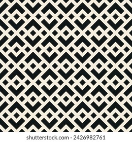Vector patrón sin fisuras. Textura moderna y elegante. Repitiendo mosaicos geométricos con una cuadrícula de cuadrados.