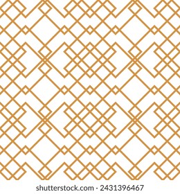 Vector seamless pattern. Modern stylish texture. Geometric striped. Modern stylish texture with monochrome trellis. Geometric seamless line ornament.