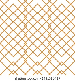 Vector seamless pattern. Modern stylish texture. Geometric striped. Modern stylish texture with monochrome trellis. Geometric seamless line ornament.