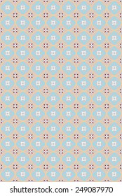 Vector seamless pattern. Modern stylish texture.