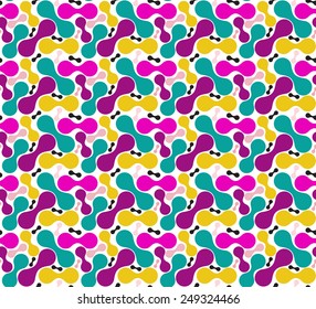 vector seamless pattern. modern stylish texture. endless abstract background