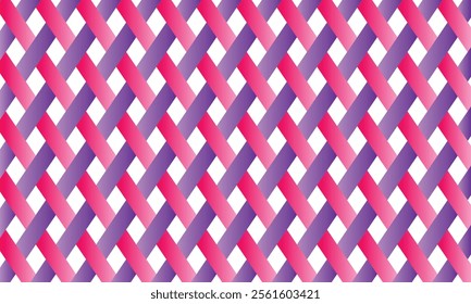 Vector seamless pattern. Modern stylish texture. Repeating geometric tiles with intertwined rhombuses