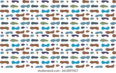 Vector seamless pattern. Modern stylish abstract texture. Repeating geometric pattern from striped elements
