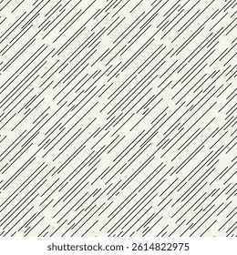 Vector seamless pattern. Modern stylish texture. Geometric oblique design. Monochrome geometric swatch. Smooth diagonal liness.