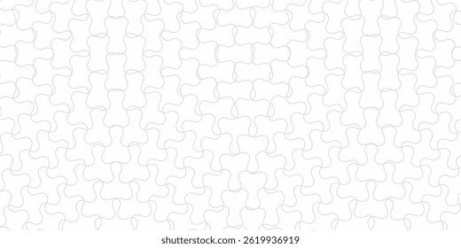 Vector seamless pattern. Modern stylish texture. Geometric striped ornament. Monochrome linear braids