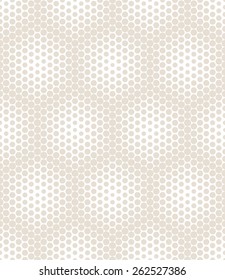 Vector seamless pattern. Modern stylish texture. Reticulate geometric tiles with different sized circles. Geometric halftone background. Contemporary graphic design.