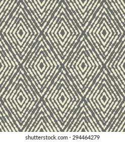 Vector seamless pattern. Modern stylish texture with rhombuses. Repeating geometric tiles. 