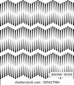 Vector seamless pattern. Modern stylish texture. Repeating geometric background