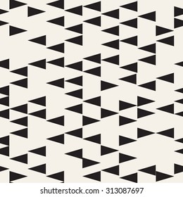 Vector seamless pattern. Modern stylish texture. Repeating geometric tiles. Composition from fine chaotic triangles