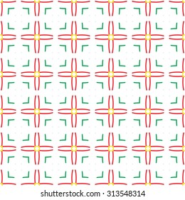 Vector seamless pattern. Modern stylish texture. Repeating geometric