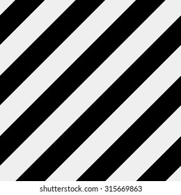 Vector seamless pattern. Modern stylish texture. Repeating geometric tiles with diagonal lines in monochrome