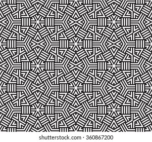 Vector seamless pattern. Modern stylish texture.