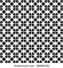 Vector seamless pattern. Modern stylish texture. Repeating geometric tiles. 