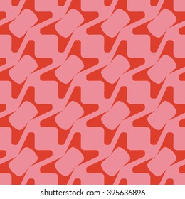 Vector seamless pattern. Modern stylish texture. Repeating tiles with abstract elements