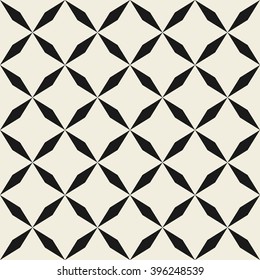 Vector seamless pattern. Modern stylish texture. Repeating geometric tiles of rhombuses