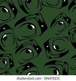 vector seamless pattern. modern stylish texture. endless abstract background