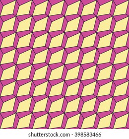 Vector seamless pattern. Modern stylish texture. Repeating geometric tiles.