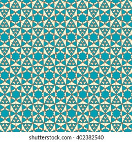 Vector seamless pattern. Modern stylish texture. Repeating geometric tiles.