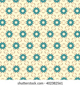 Vector seamless pattern. Modern stylish texture. Repeating geometric tiles.