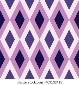 Vector seamless pattern. Modern stylish texture. Repeating geometric tiles of rhombuses
