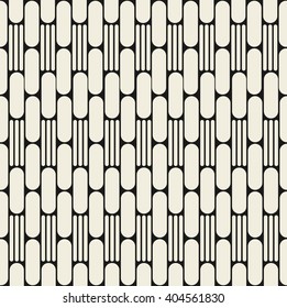 Vector seamless pattern. Modern stylish texture. Repeating abstract background