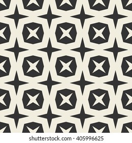 Vector seamless pattern. Modern stylish texture. Repeating abstract background.