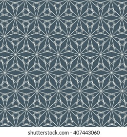 Vector seamless pattern. Modern stylish texture. Repeating geometric tiles.