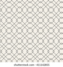 Vector seamless pattern. Modern stylish texture. Repeating geometric background with rhombus and lines