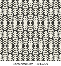 Vector seamless pattern. Modern stylish texture. Abstract background.