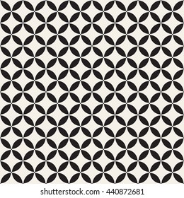 Vector seamless pattern. Modern stylish texture. Repeating geometric tiles