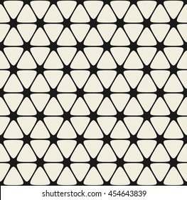 Vector seamless pattern. Modern stylish texture. Repeating triangular tiles.