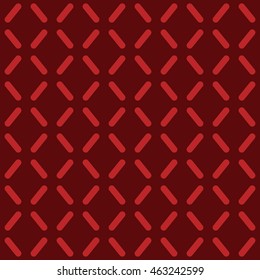 Vector seamless pattern. Modern stylish texture. Geometric ornament with smooth rhombuses