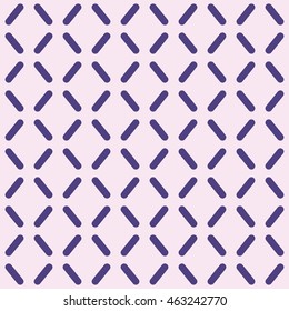 Vector seamless pattern. Modern stylish texture. Geometric ornament with smooth rhombuses