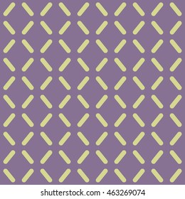 Vector seamless pattern. Modern stylish texture. Geometric ornament with smooth rhombuses