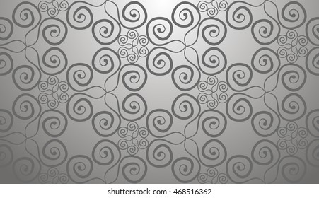 Vector seamless pattern. Modern stylish abstract texture. Repeating geometric tiles background