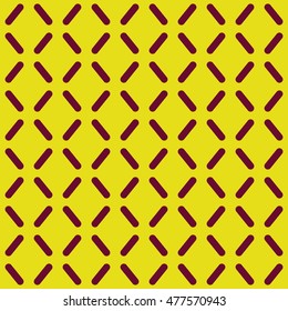 Vector seamless pattern. Modern stylish texture. Geometric ornament with smooth rhombuses