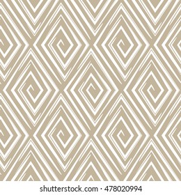 Vector seamless pattern. Modern stylish texture. Repeating geometric tiles. Regular rhombuses from triangles.