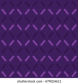 Vector seamless pattern. Modern stylish texture. Geometric ornament with smooth rhombuses
