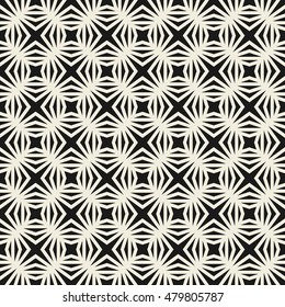 Vector seamless pattern. Modern stylish texture. Repeating abstract geometric ornament.