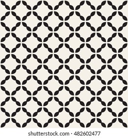 Vector seamless pattern. Modern stylish texture. Geometric ornament with rhombuses.